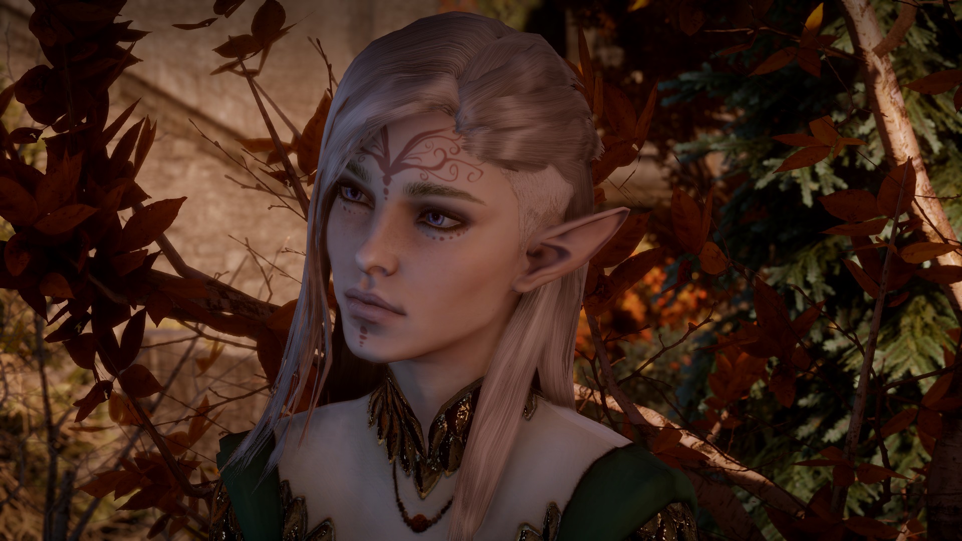 Dragon Age Inquisition Female Elf Sliders No Mods